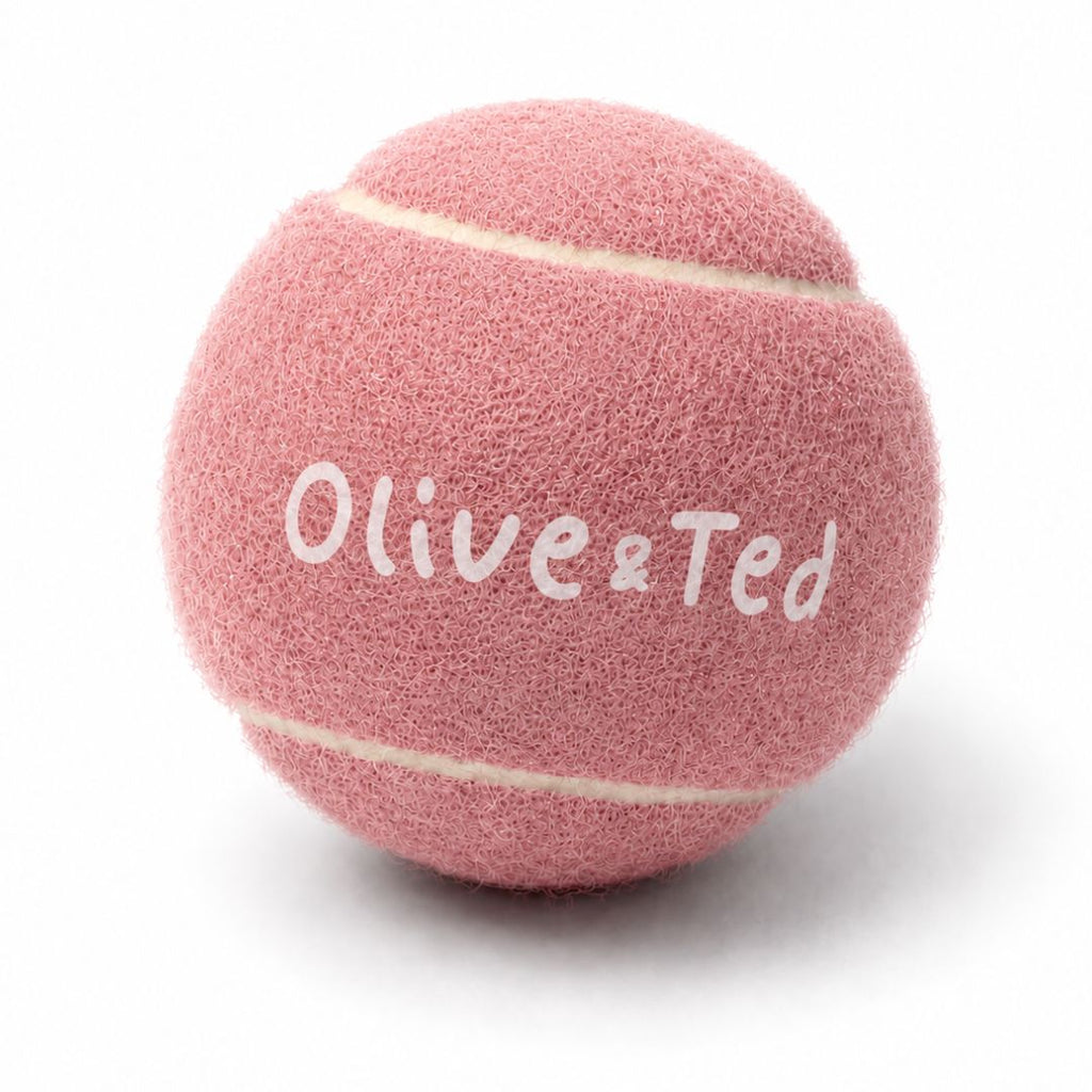 Blush Pink Tennis Ball