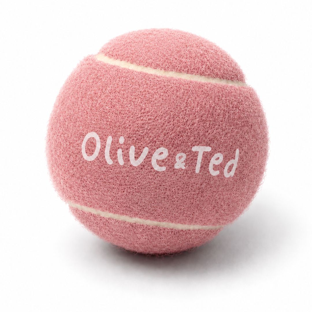 Blush Pink Tennis Ball