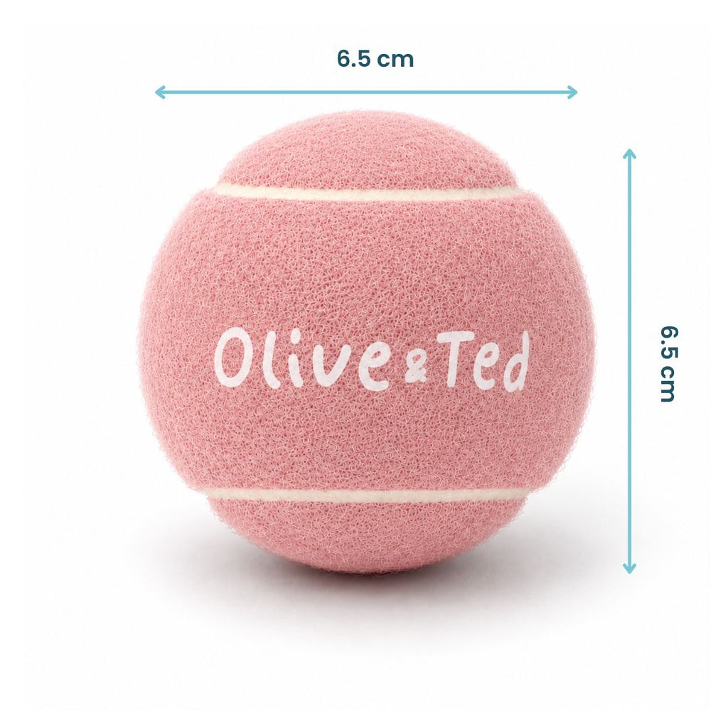 Blush Pink Tennis Ball