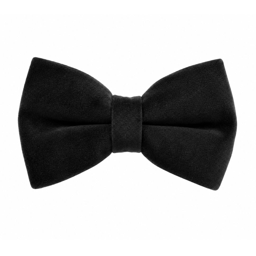 Black Velvet Bow Tie