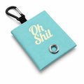 Blue Oh Shit Poop Bag Holder