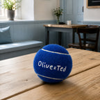Blue Tennis Ball