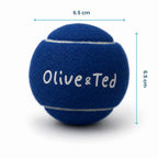 Blue Tennis Ball