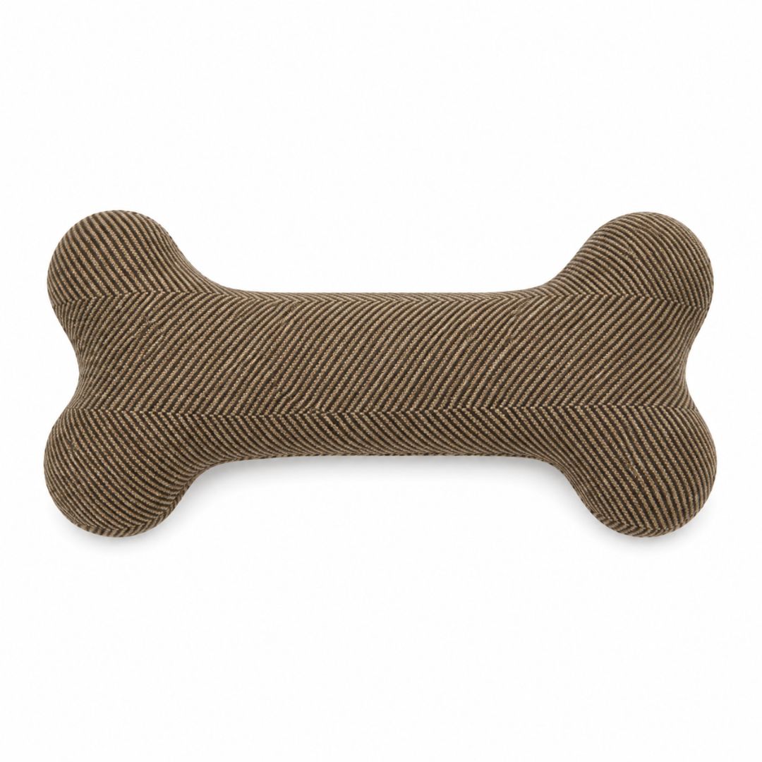 Brown Bone Plush Toy