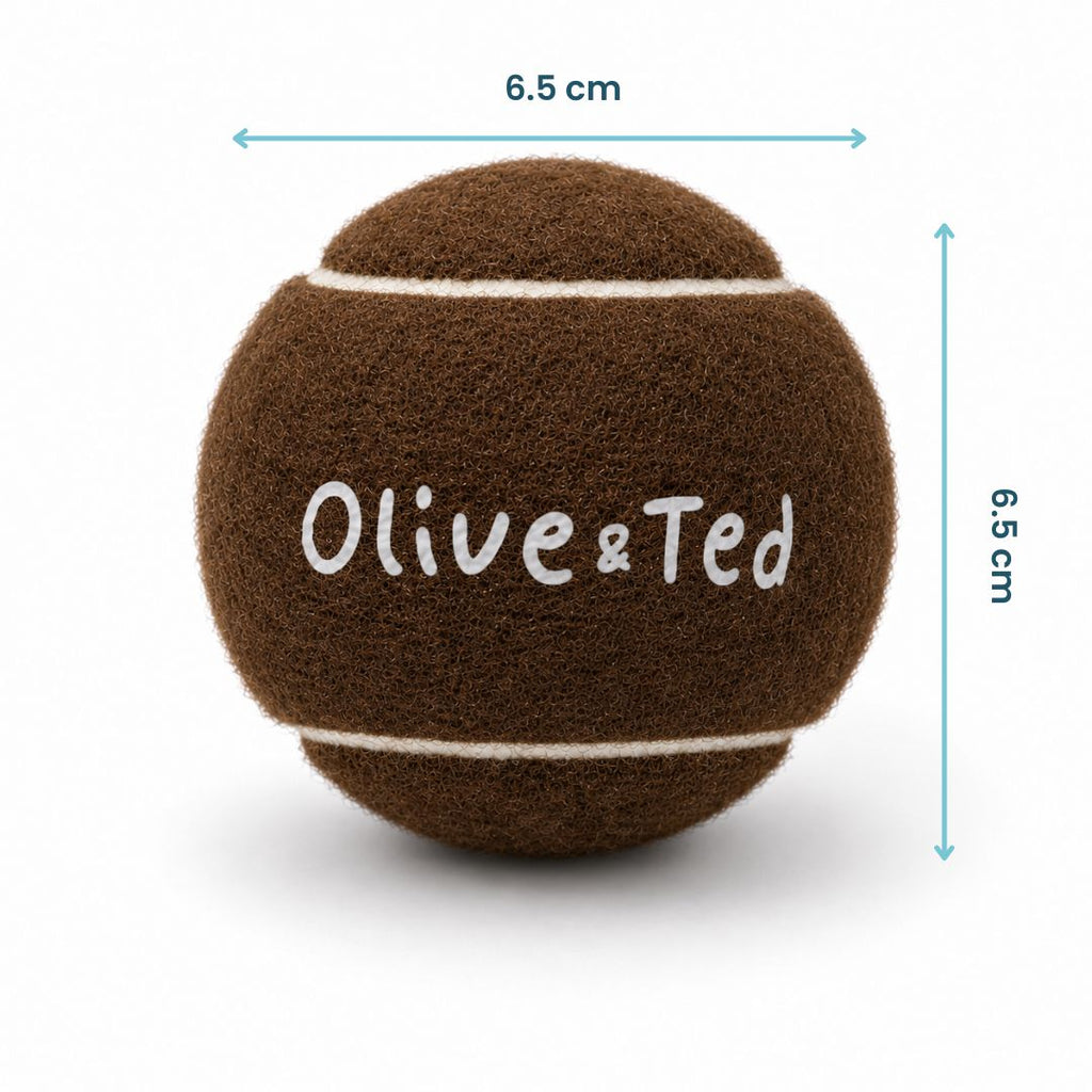 Brown Tennis Ball