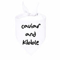 'Caviar and Kibble' Bandana