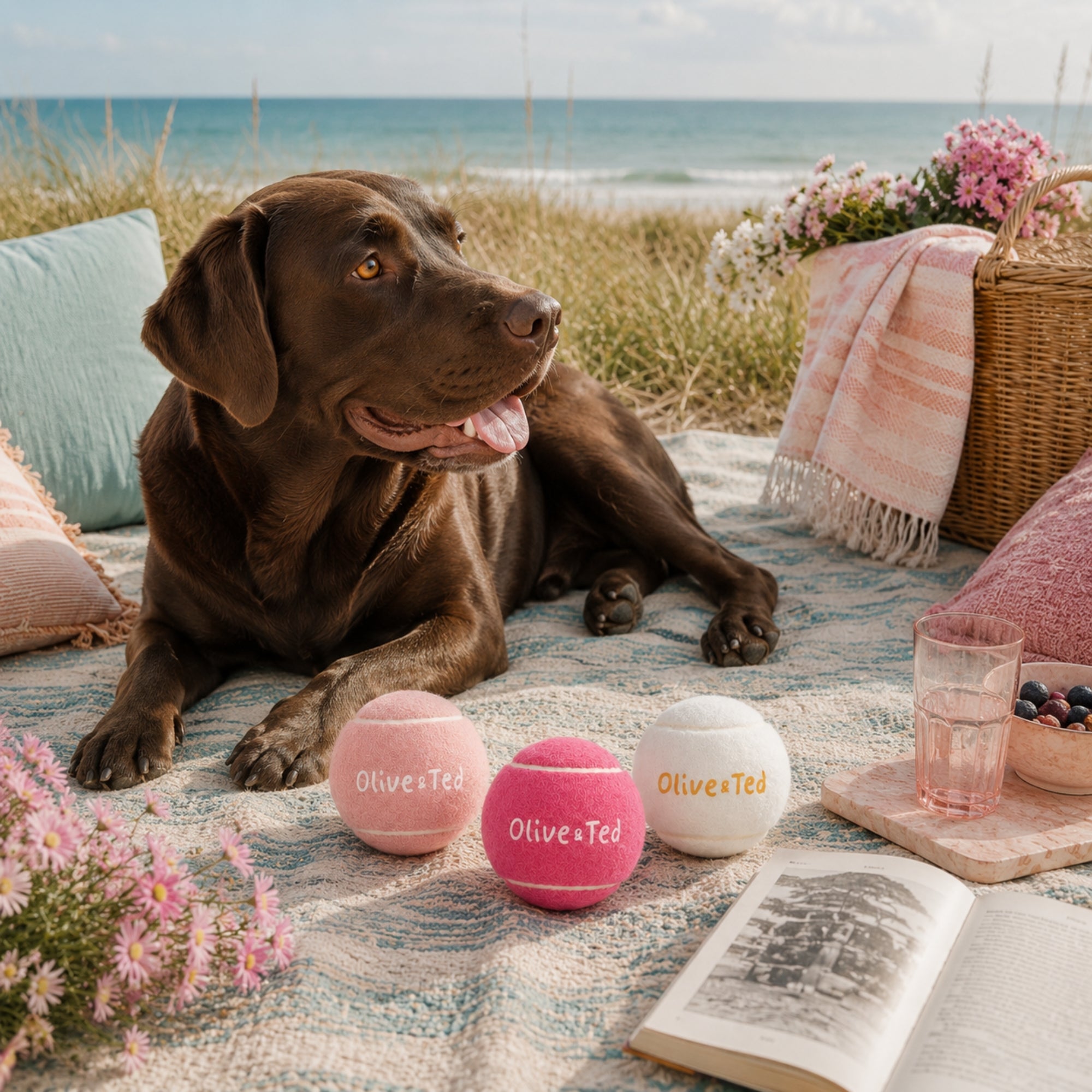 The Daisy Tennis Ball Bundle