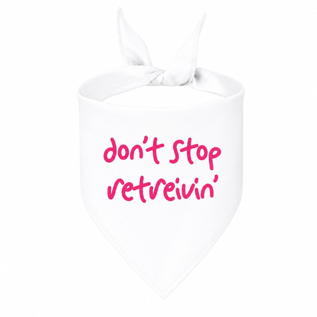 'Don't Stop Retrievin' Bandana