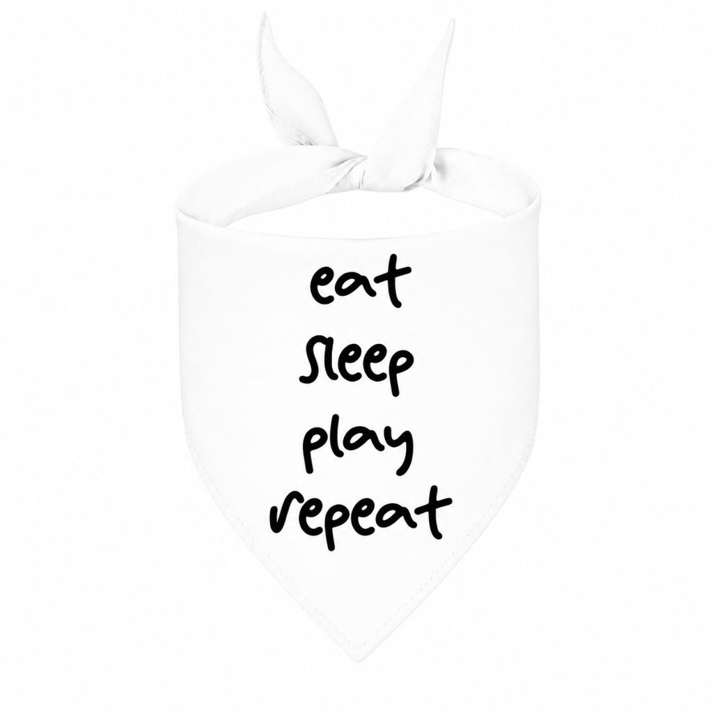 'Eat, Sleep, Play, Repeat' Bandana