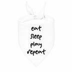 'Eat, Sleep, Play, Repeat' Bandana
