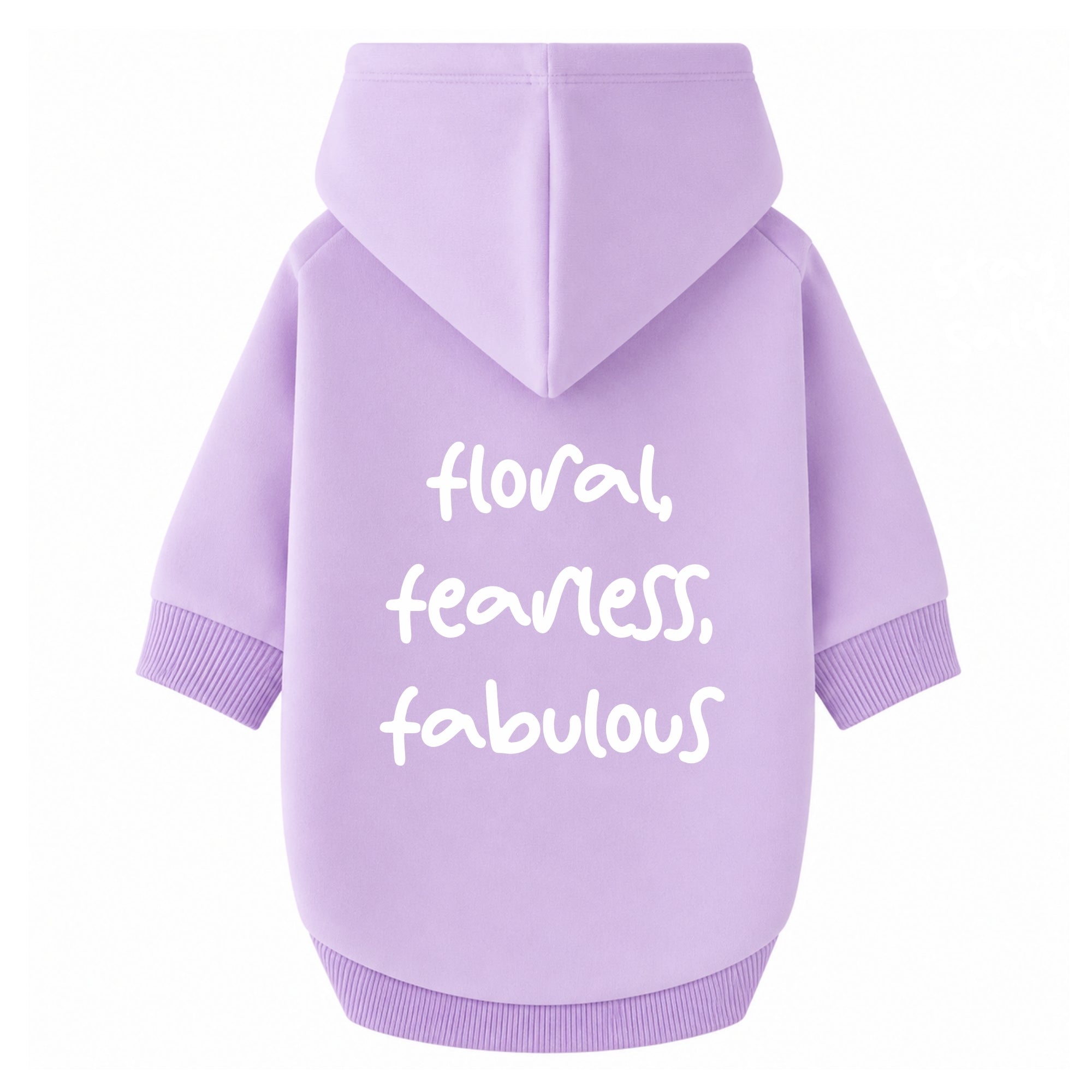 'Floral, Fearless, Fabulous' Hoodie