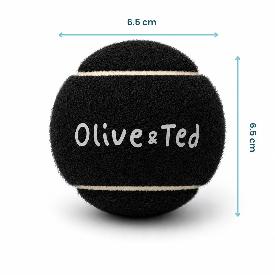 Black Tennis Ball