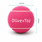 Hot Pink Tennis Ball