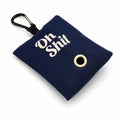 Navy Oh Shit Poop Bag Holder