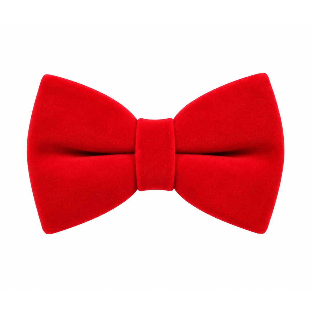 Red Velvet Bow Tie