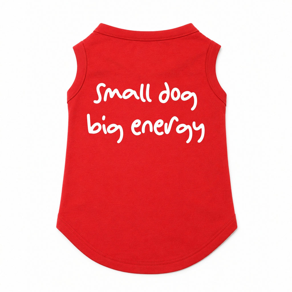 'Small Dog, Big Energy' T-Shirt