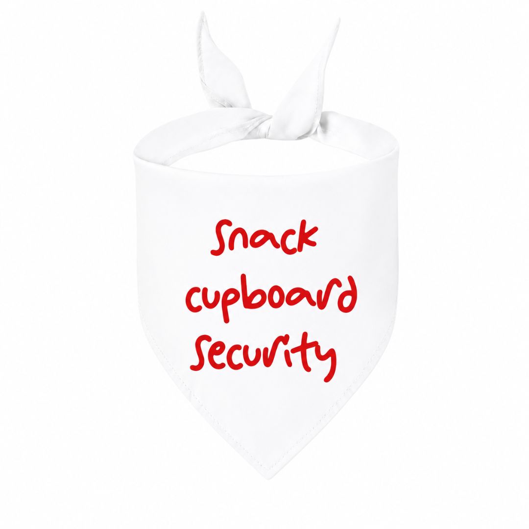 'Snack Cupboard Security' Bandana