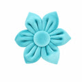 Turquoise Velvet Flower