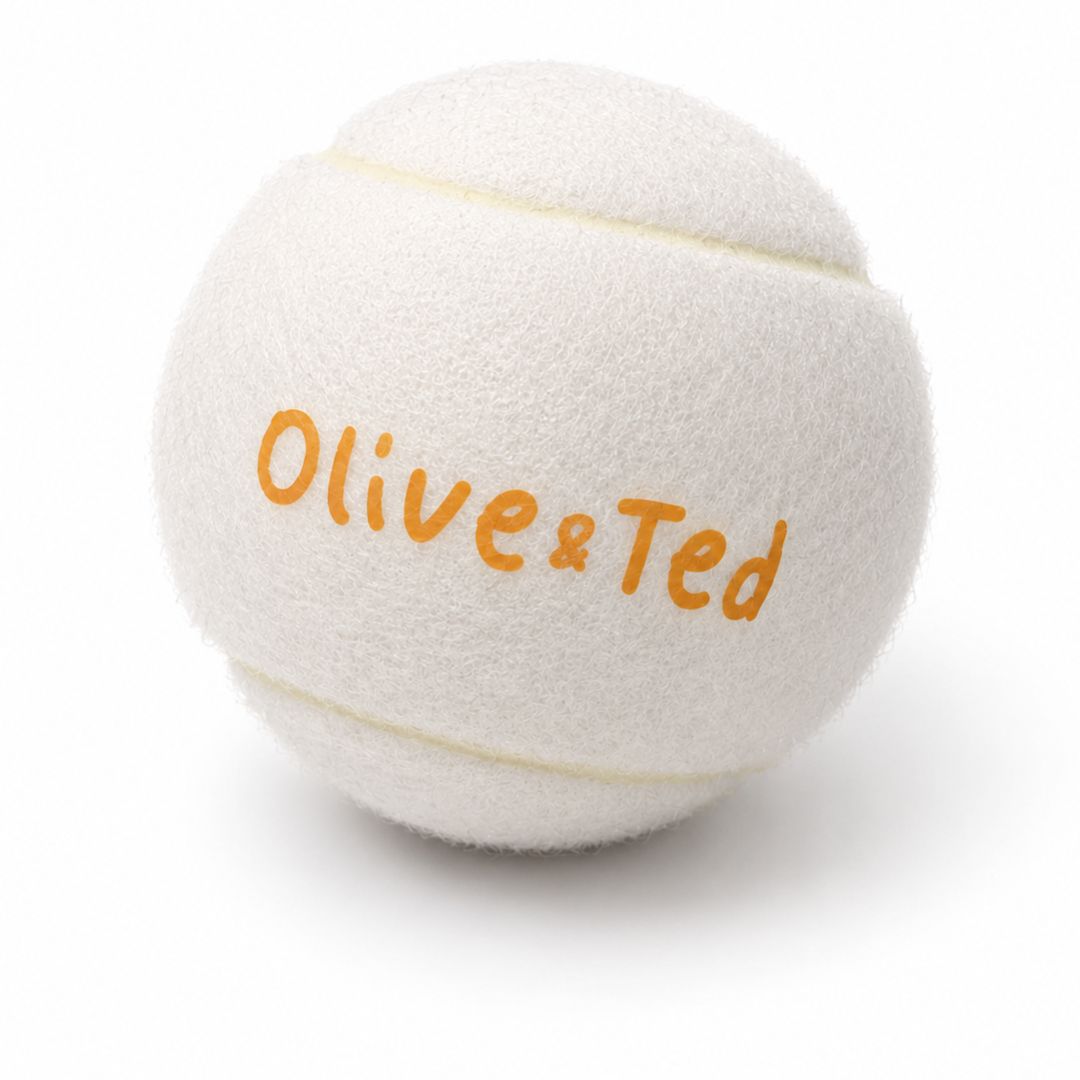 White Tennis Ball