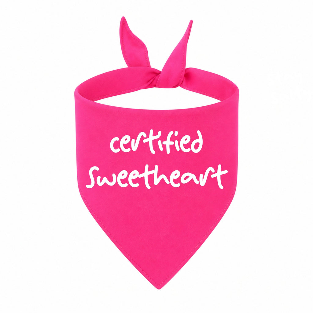 'Certified Sweetheart' Bandana