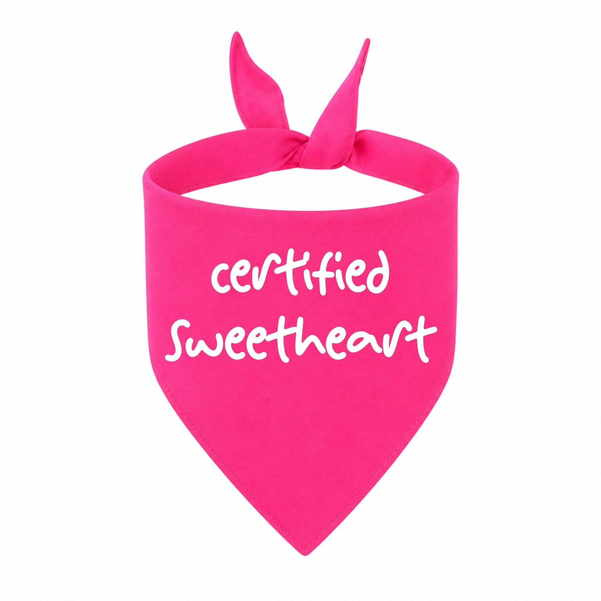 'Certified Sweetheart' Bandana