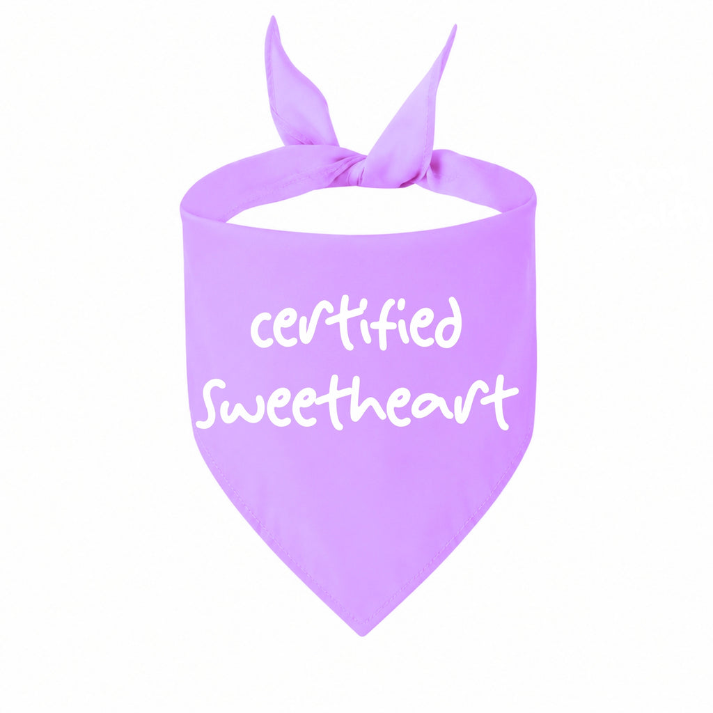 'Certified Sweetheart' Bandana