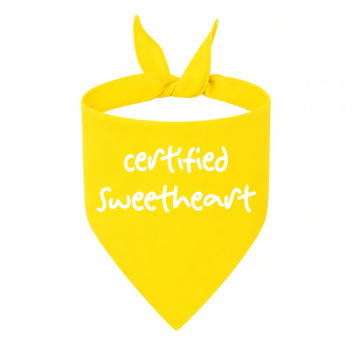 'Certified Sweetheart' Bandana
