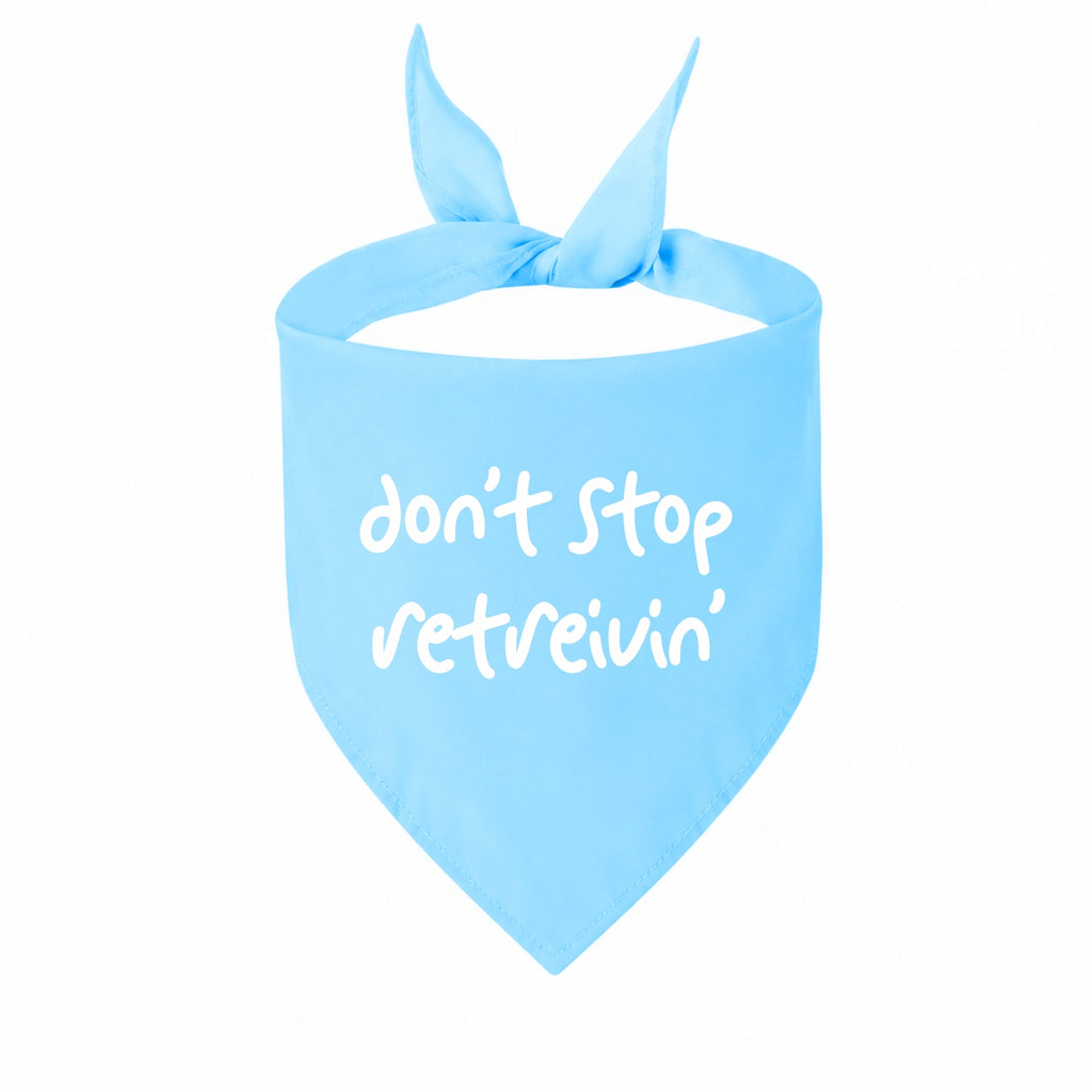 'Don't Stop Retrievin' Bandana