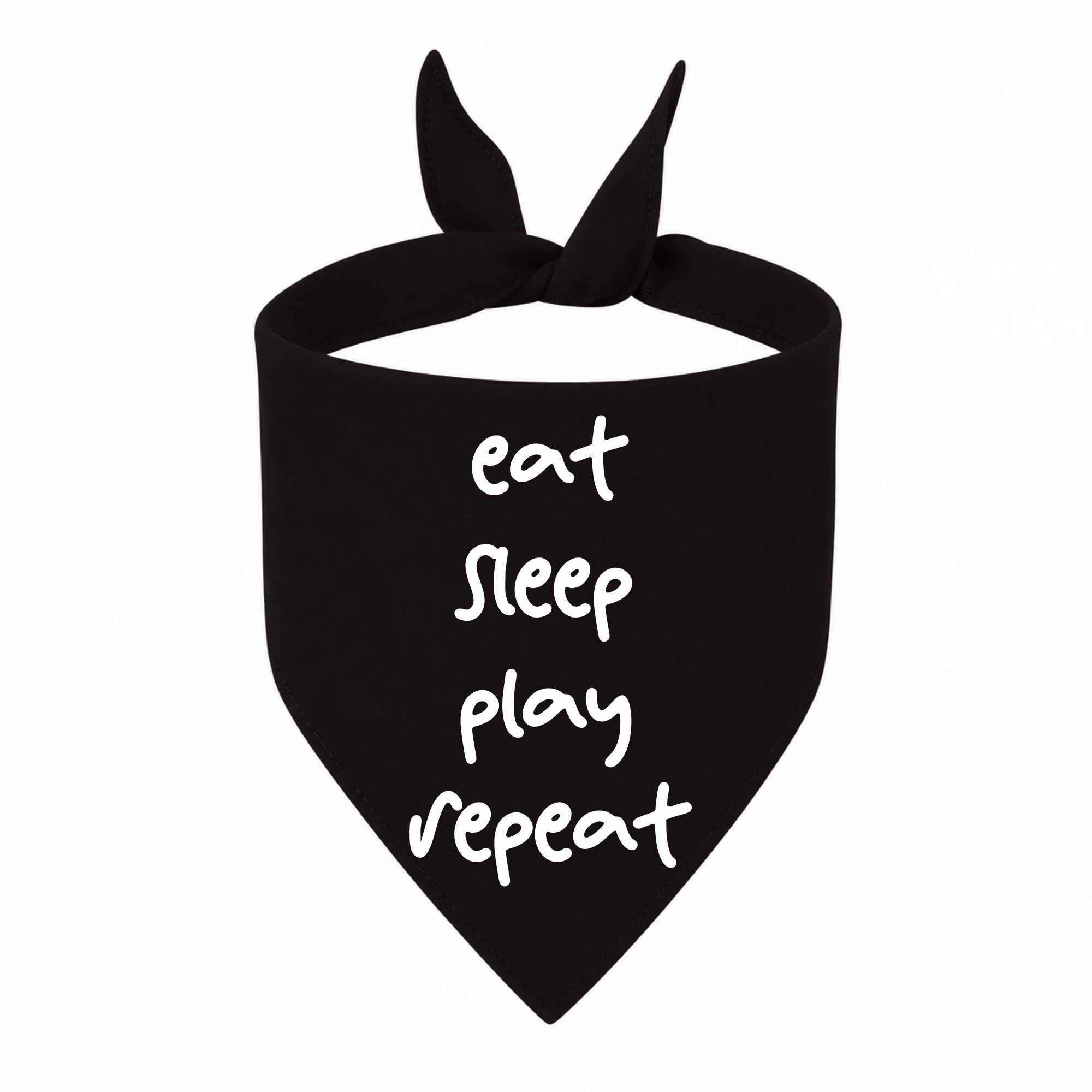 'Eat, Sleep, Play, Repeat' Bandana