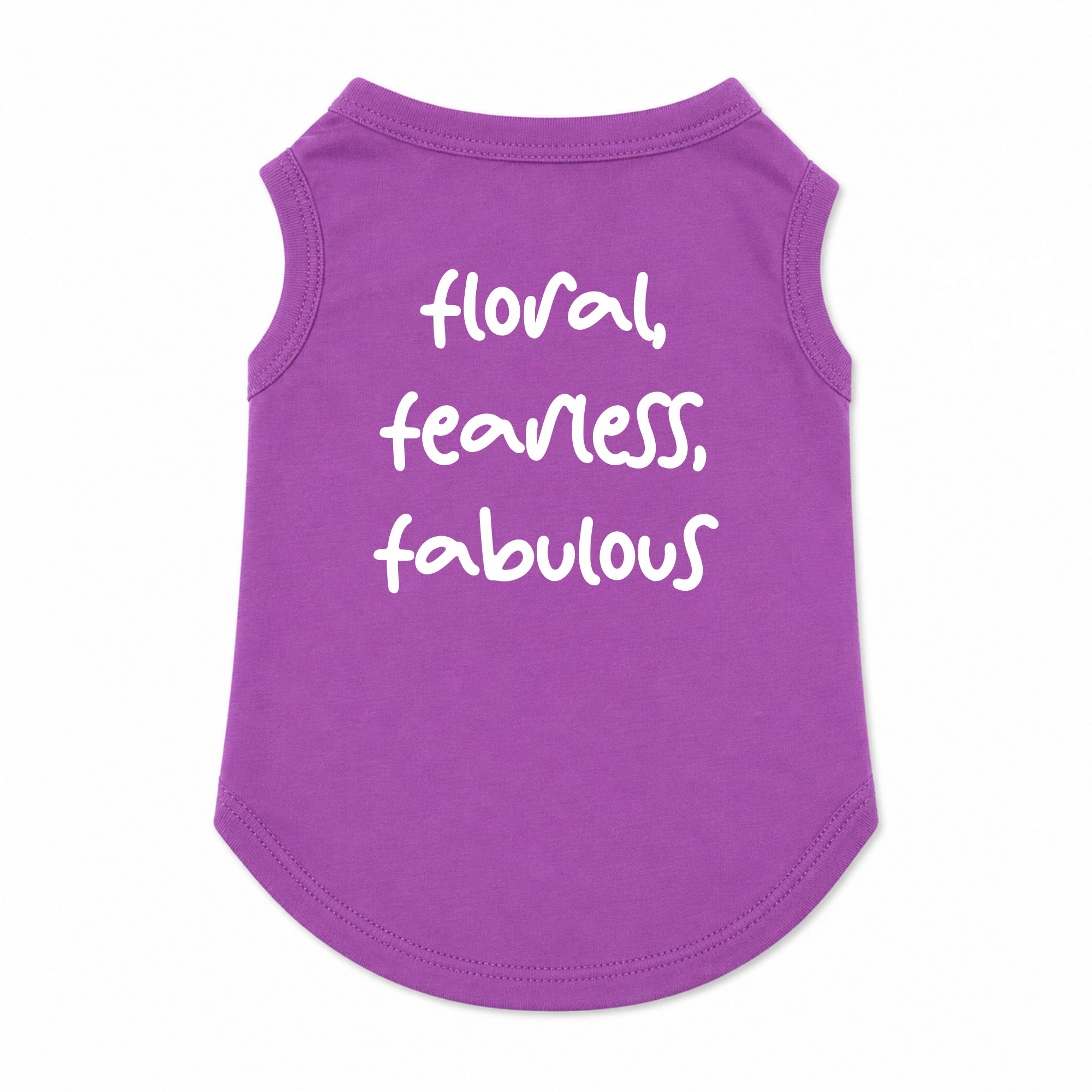 Floral Fearless Fabulous T-Shirt