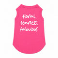Floral Fearless Fabulous T-Shirt