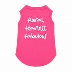 'Floral, Fearless, Fabulous' T-Shirt