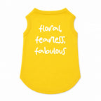 'Floral, Fearless, Fabulous' T-Shirt