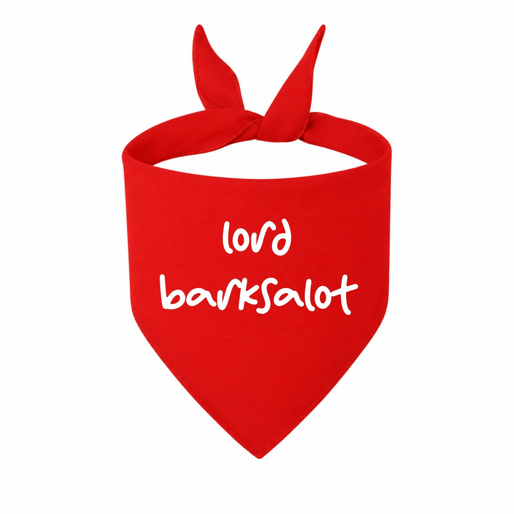'Lord Barksalot' Bandana