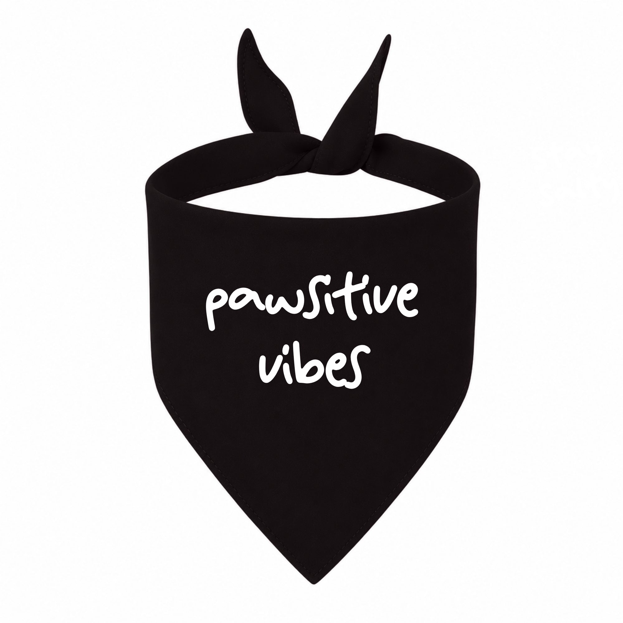 'Pawsitive Vibes' Bandana
