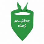 'Pawsitive Vibes' Bandana