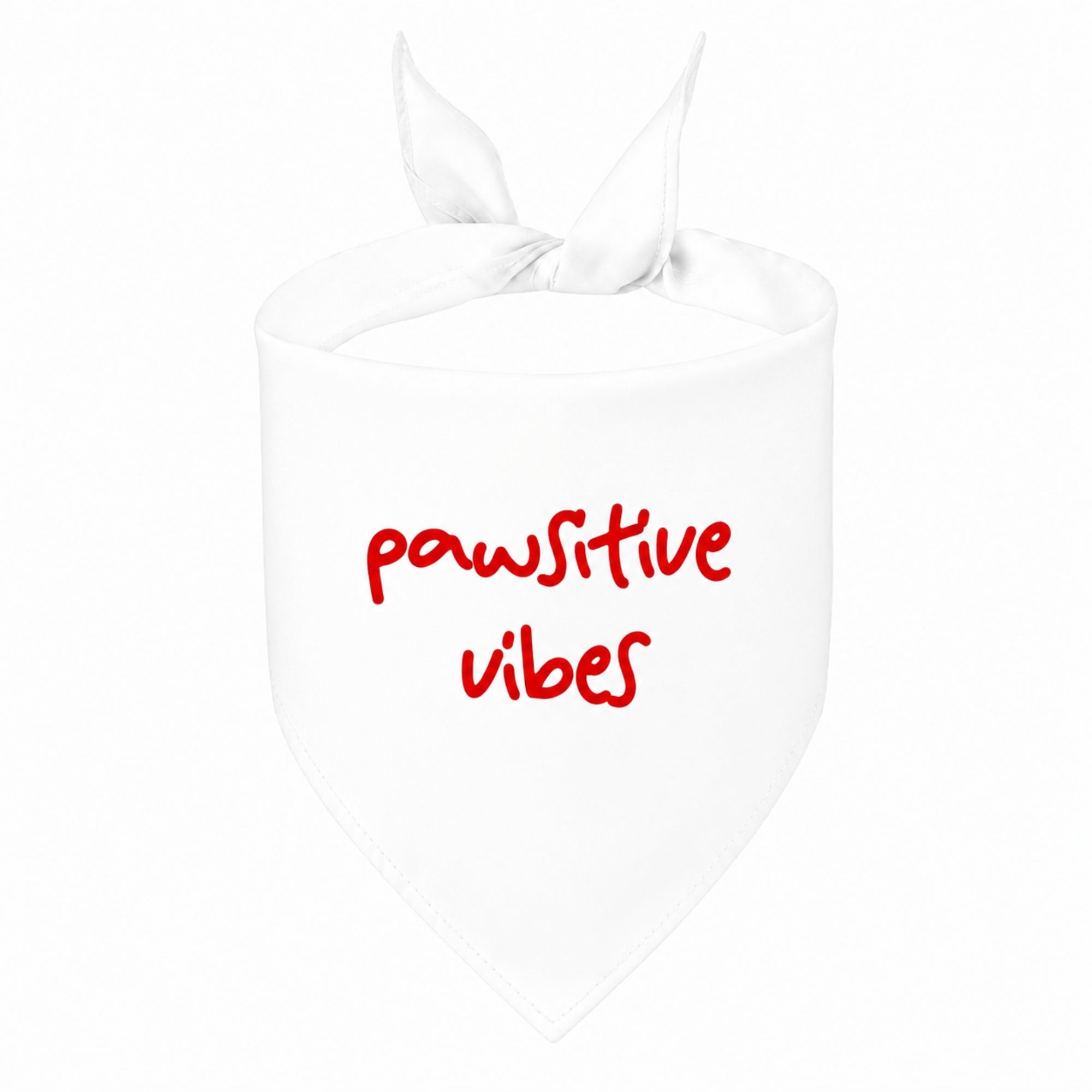 'Pawsitive Vibes' Bandana
