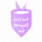 'Sun's Out Tongue's Out' Bandana
